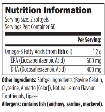 OVU120 06-2020 Nutrition Information