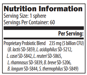 PRO060 09-2020 Nutrition Information