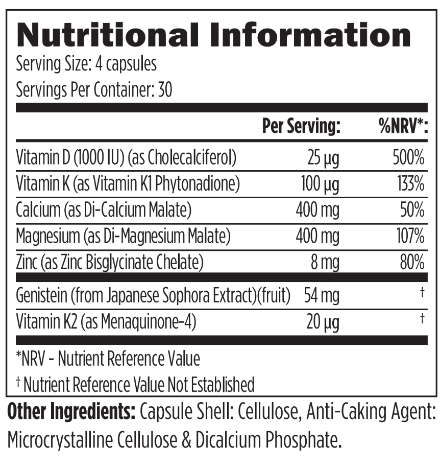 OTB120 Nutrition Information 04-2024