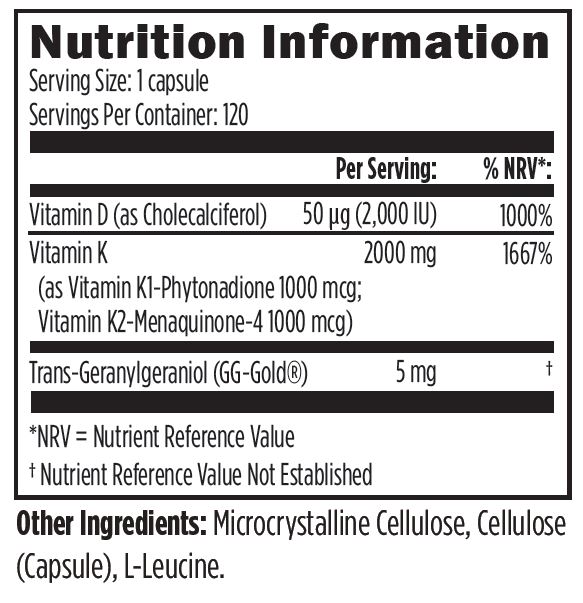 VID120-PL Nutrition Information 09-2023