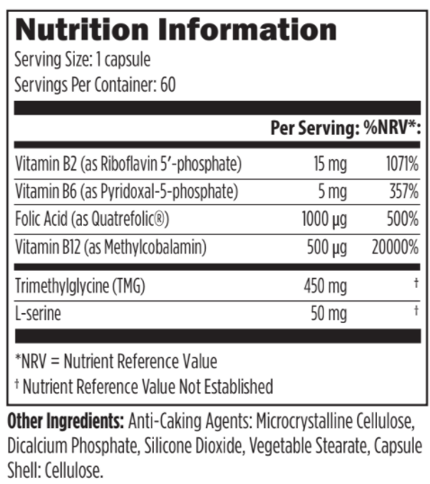 HYS060 2022 Nutrition Information