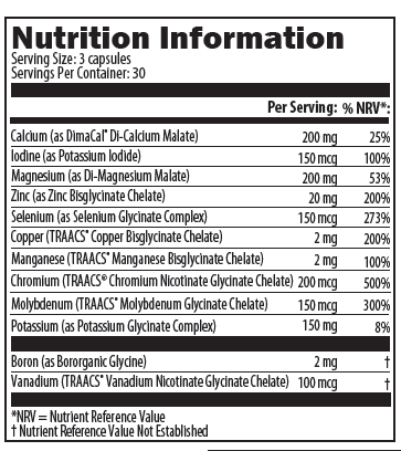 CMI090 06-2020 Nutrition Information