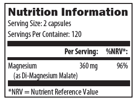 MMC240 Nutritional Information 11-2020